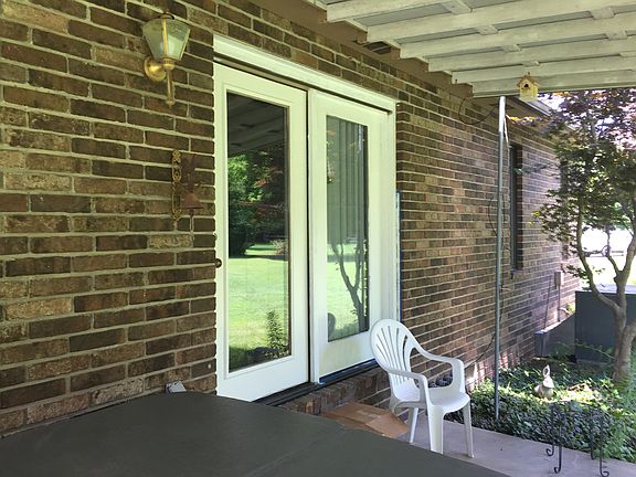 Large patio and French Doors