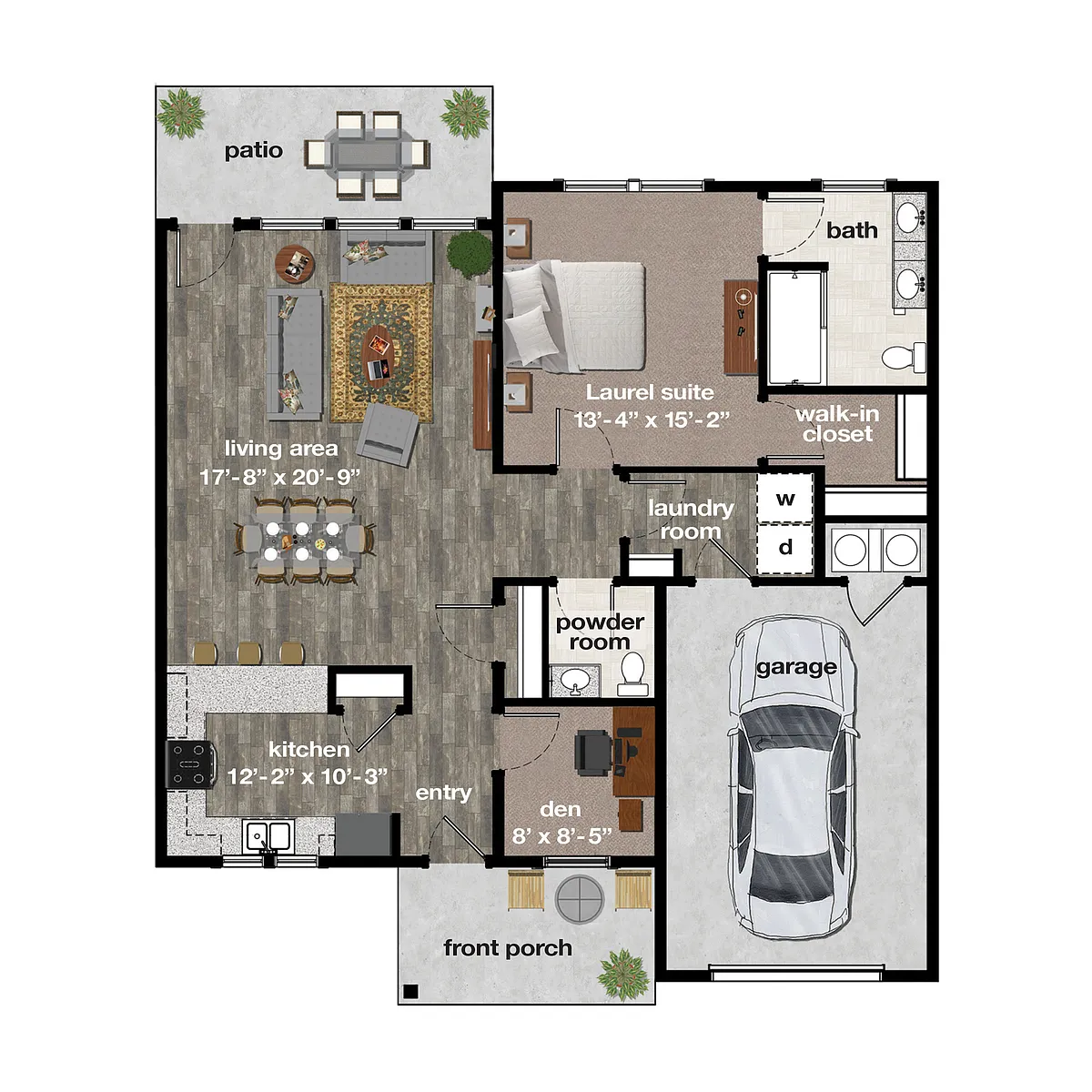 Floor plan Laurel