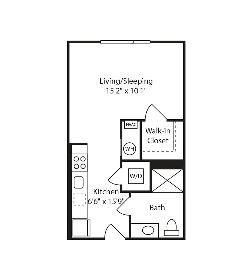 Floor plan Studio-S3