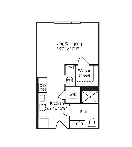 Floor plan Studio-S3