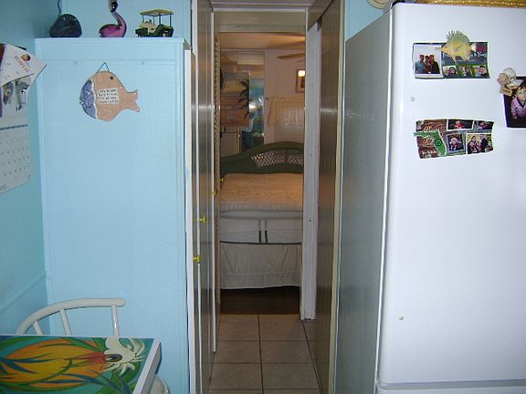 bedroom at end of hall