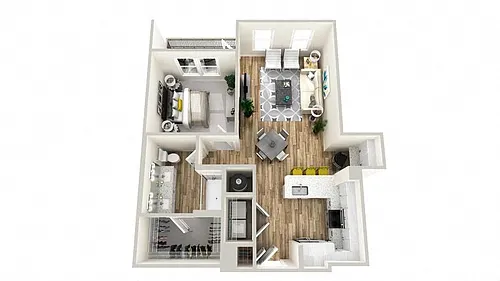 Floor plan A1E