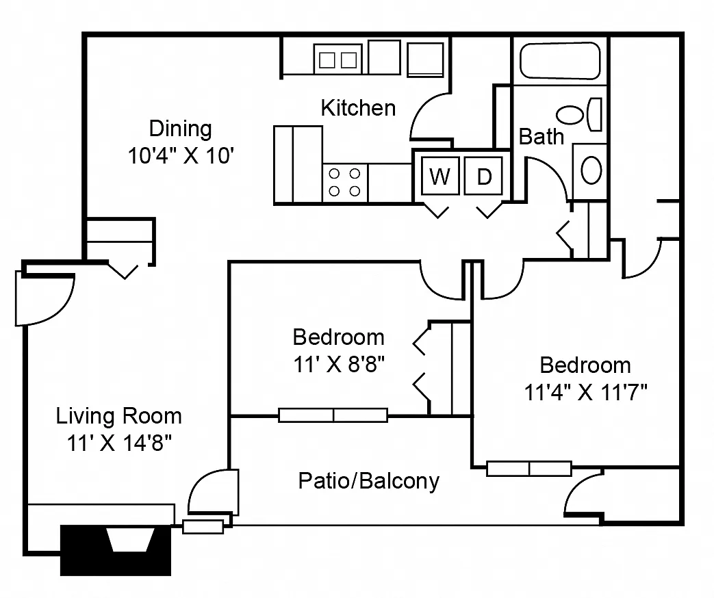 Floor plan B4
