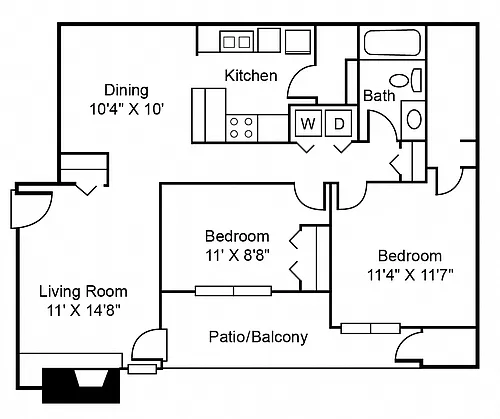 Floor plan B4