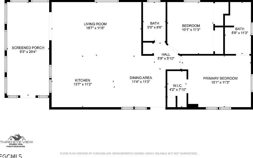 2 bed, 2.0 bath, 1058 sqft, $1,200 — Photo 3