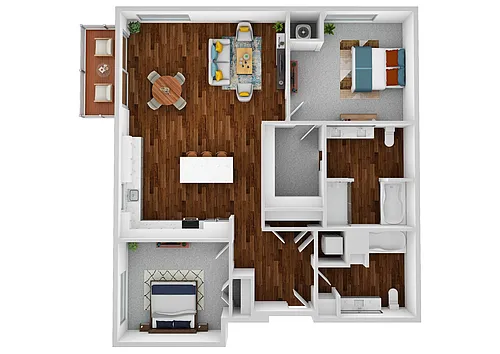 Floor plan D4