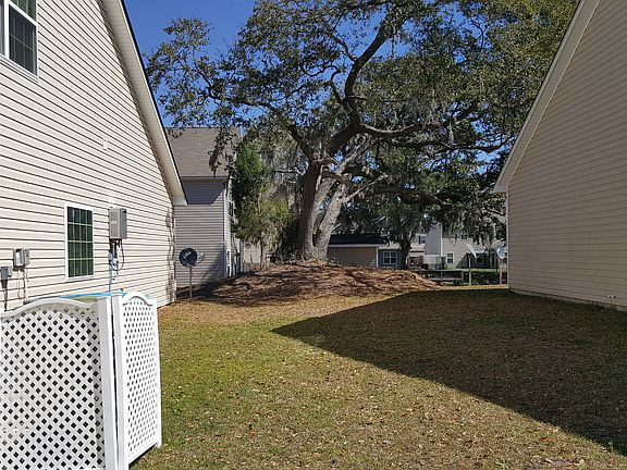 The right side of the home