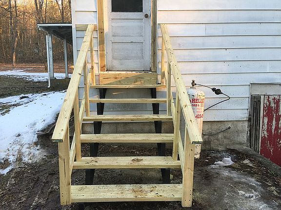 New stairs