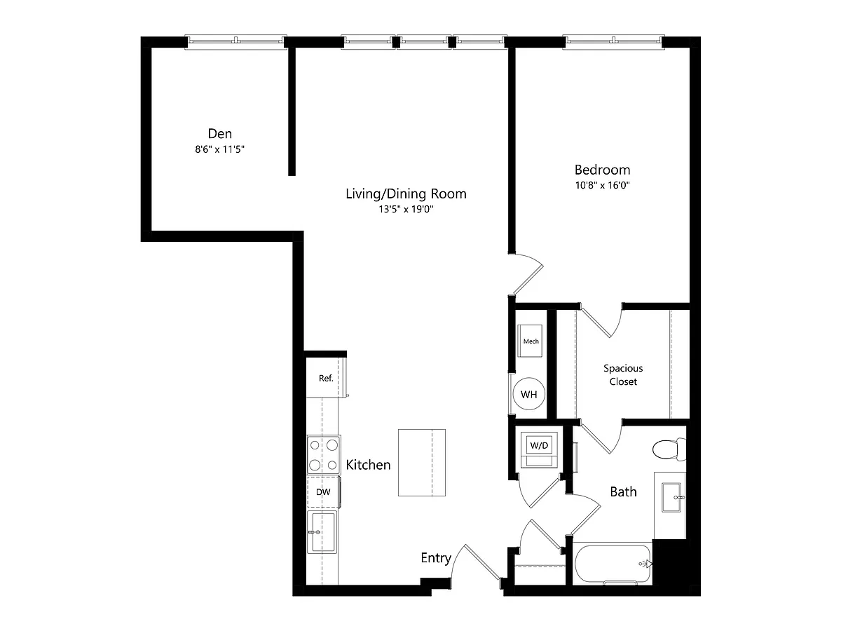 Floor plan A6
