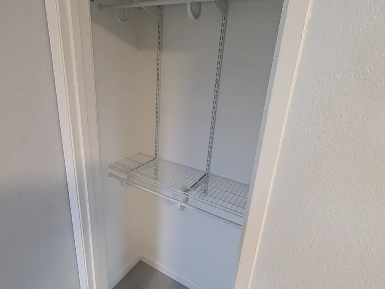 Bedroom closet.