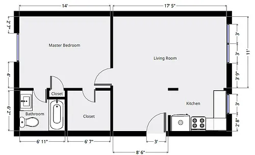 Floor plan A6