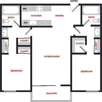 Floor plan Plan 2A