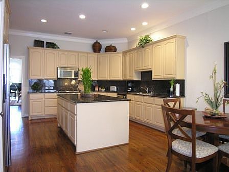 Granite island kitchen