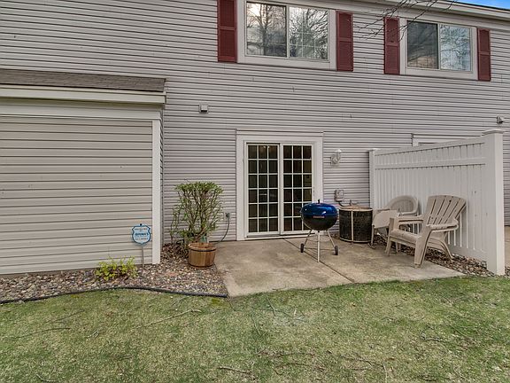 Private patio for grilling
