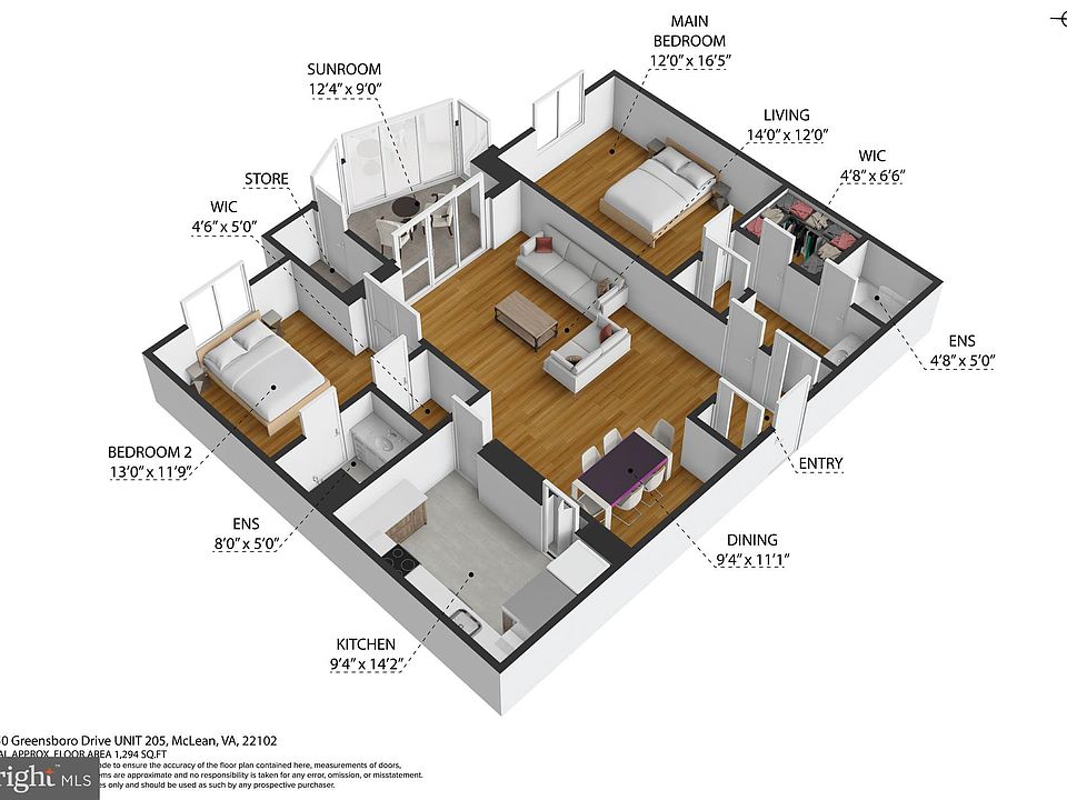 1st image of 8350 Greensboro Dr APT 205