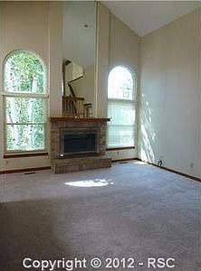 Family Room and Fireplace