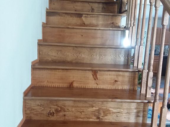 Stairway to second floor