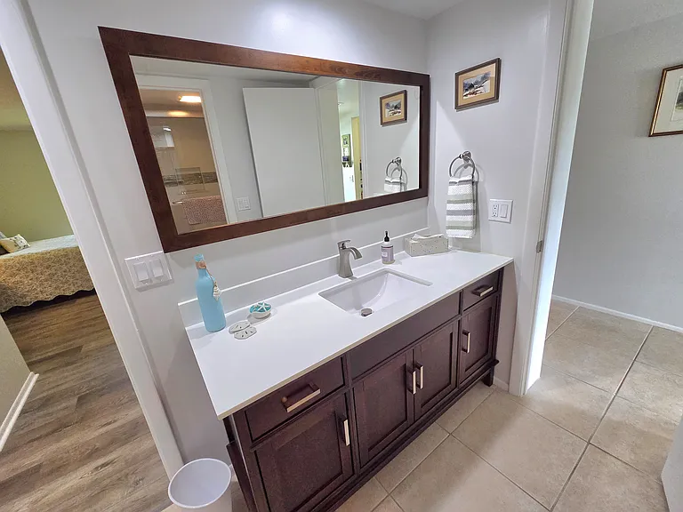 Beautifully updated bathroom