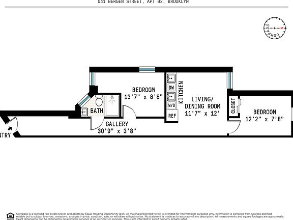 2nd image of 541 Bergen St #C2