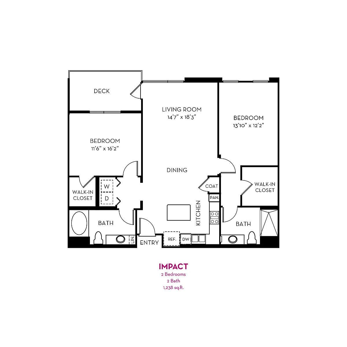 Floor plan Impact