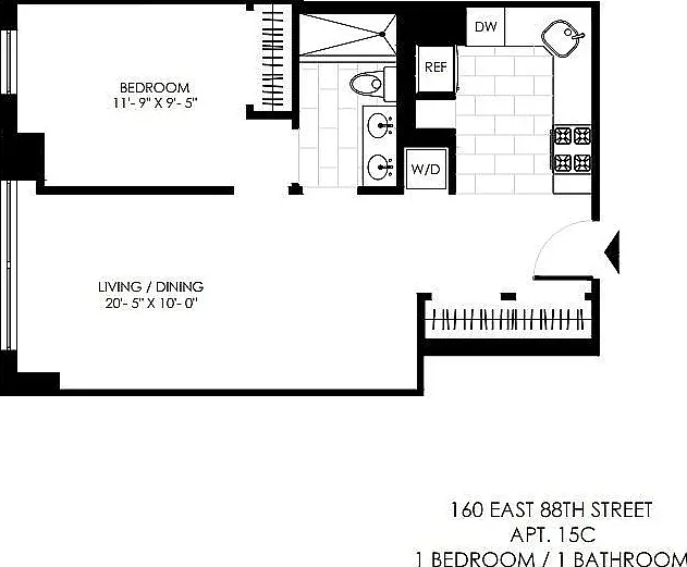 160 E 88th St #15C — Photo 14