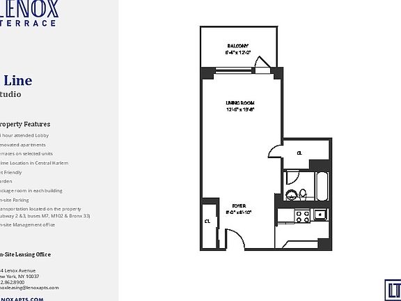 2nd image of 2186 5th Ave APT 8J