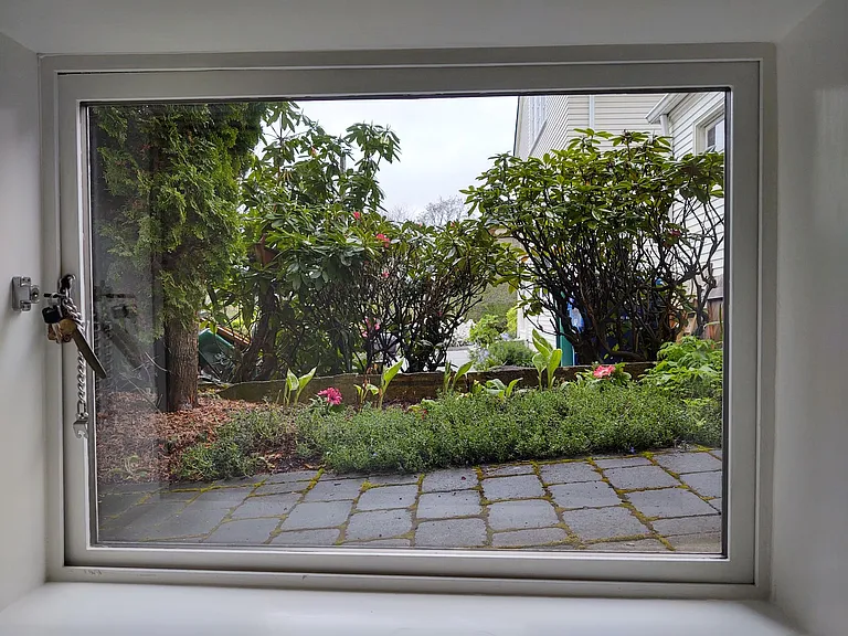 View from one of the windows