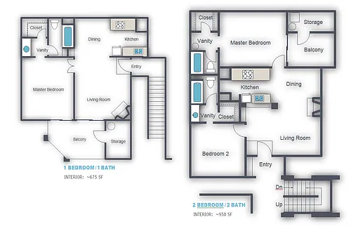 Floor plan 1X1