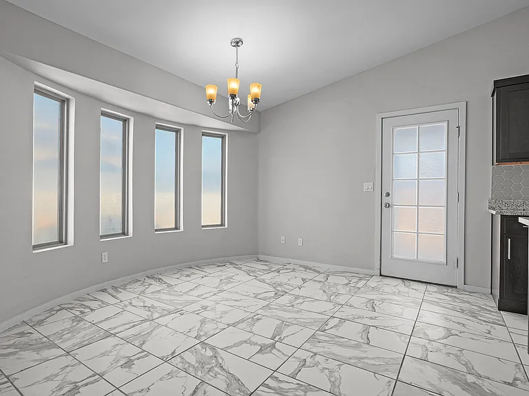 Dining room area