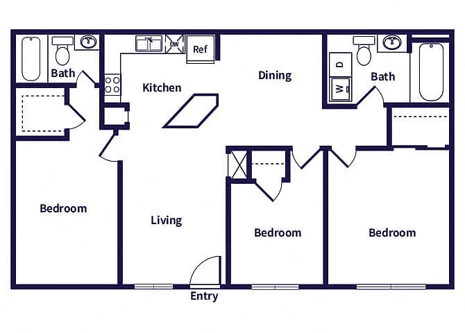 Floor plan C1