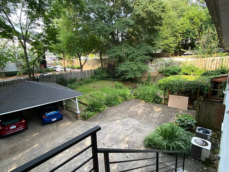 Big yard and parking