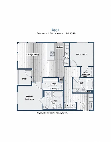 Floor plan B930