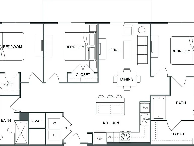 C1-HC: 3bed 2bath C1-HC: 3bed 2bath