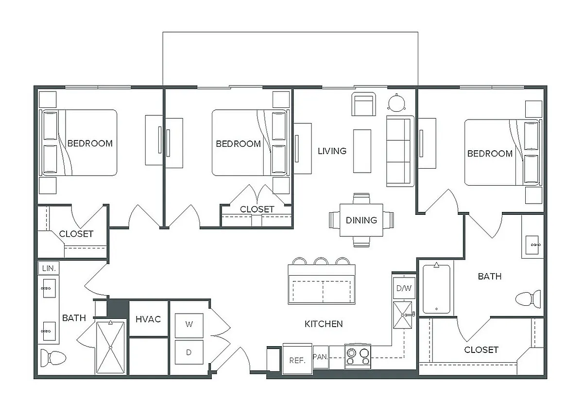 Floor plan C1 HC
