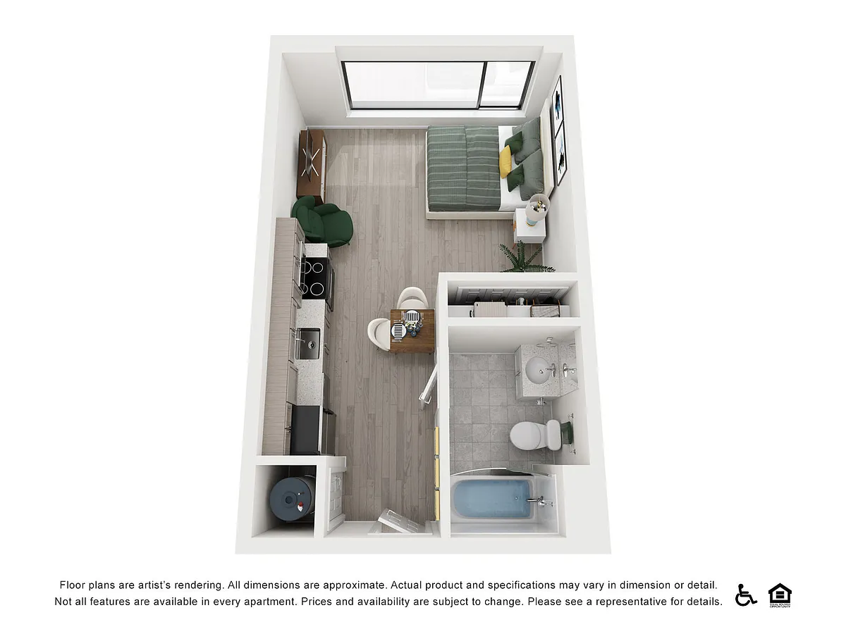 Floor plan Studio