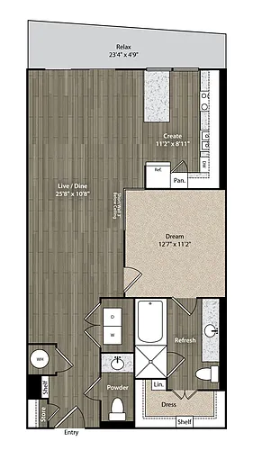 Floor plan A71