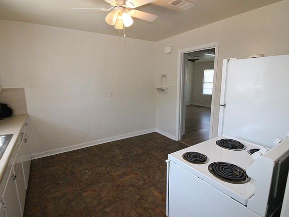 kitchen. Pantry has been added to left of entry door.