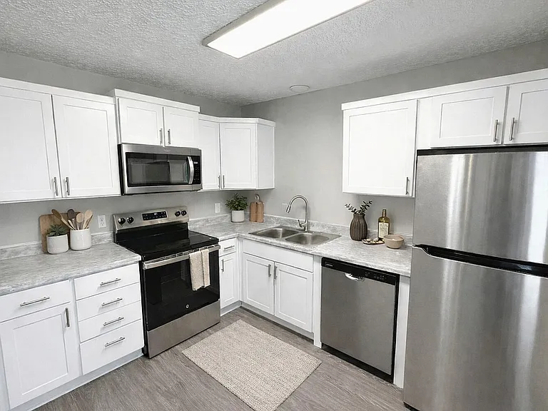 Ample storage and counterspace