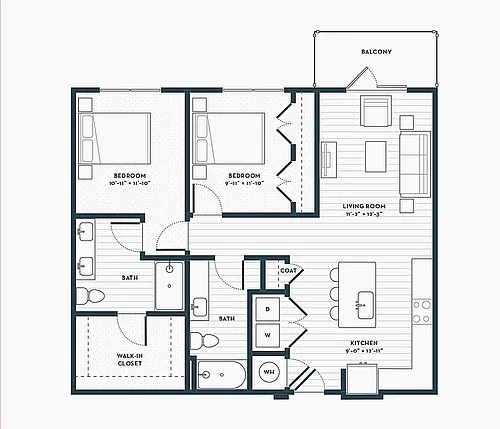 Floor plan B2