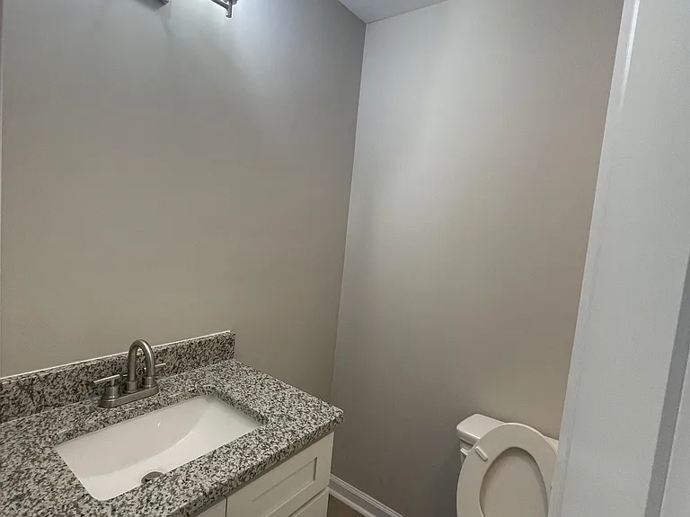 Upstairs Bathroom (unfinished, will have mirror)