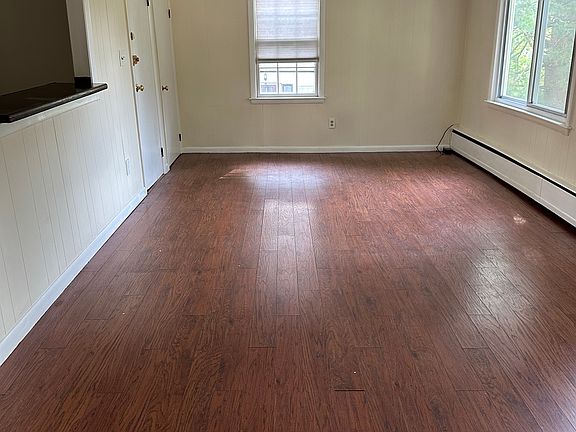 Living room with pass through to kitchen