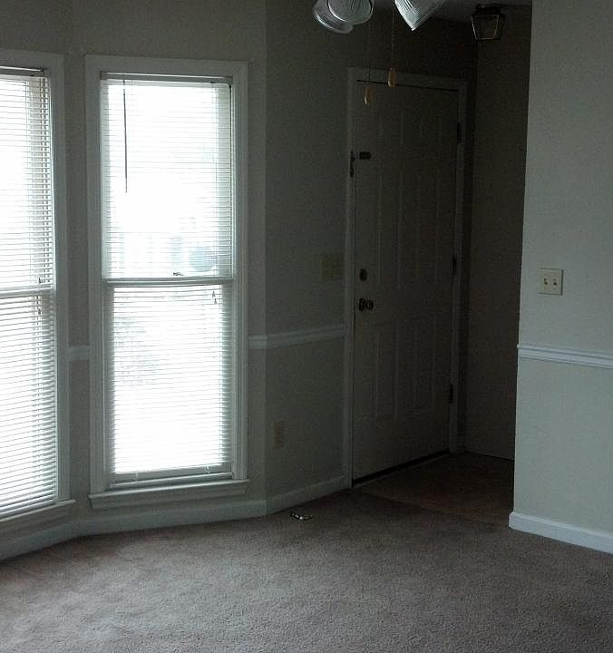 living room to front door