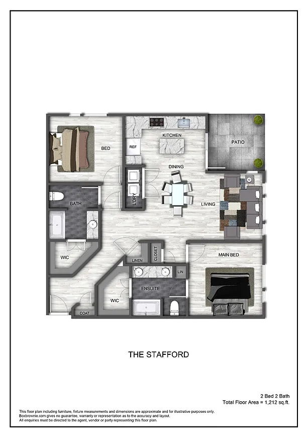 Floor plan The Stafford