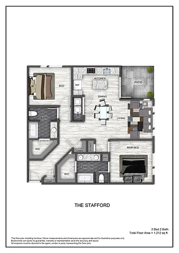 Floor plan The Stafford