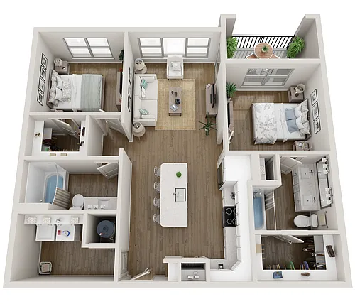 Floor plan B1
