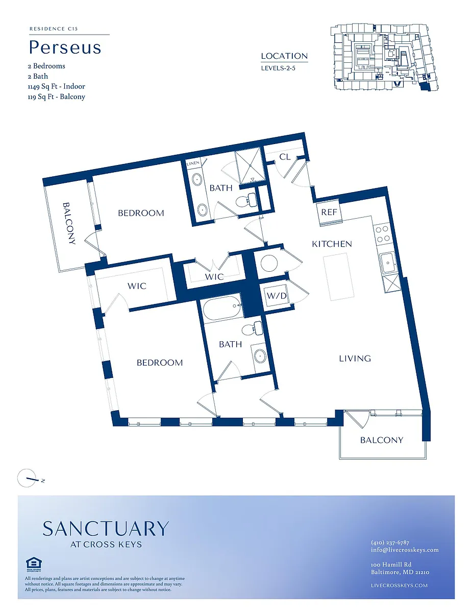 Floor plan Perseus