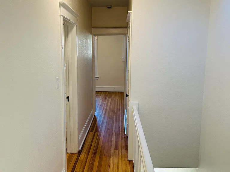 Main bedroom at end of hall