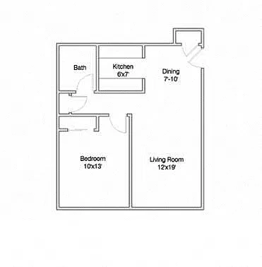 Floor plan Spinnaker