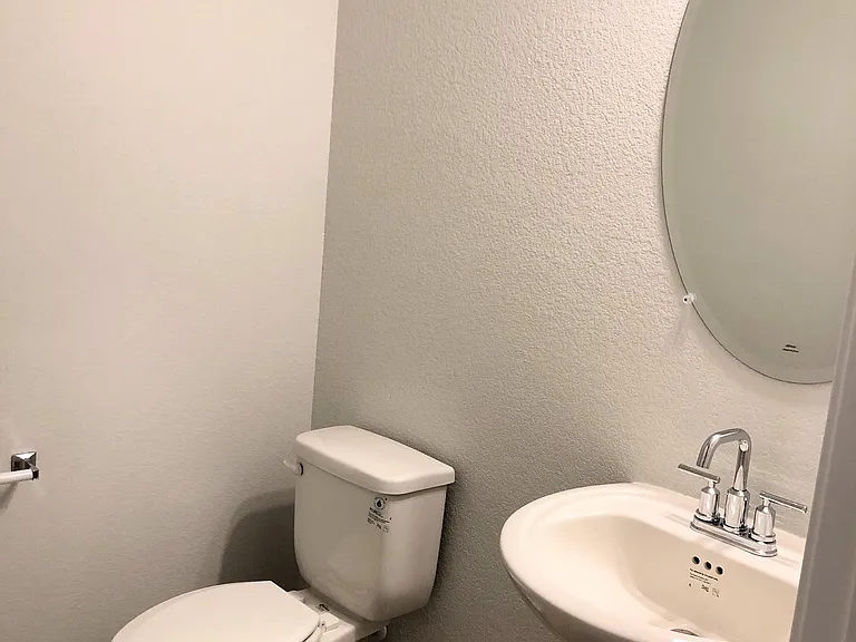 Half bath on main floor