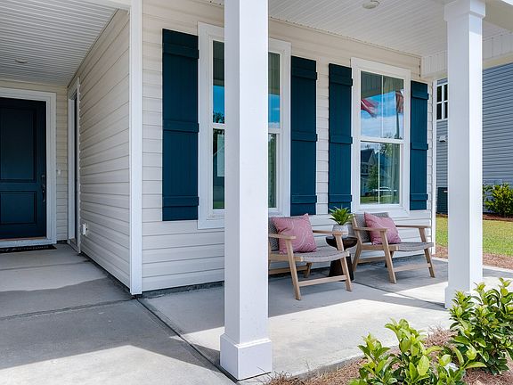 Welcoming front porch